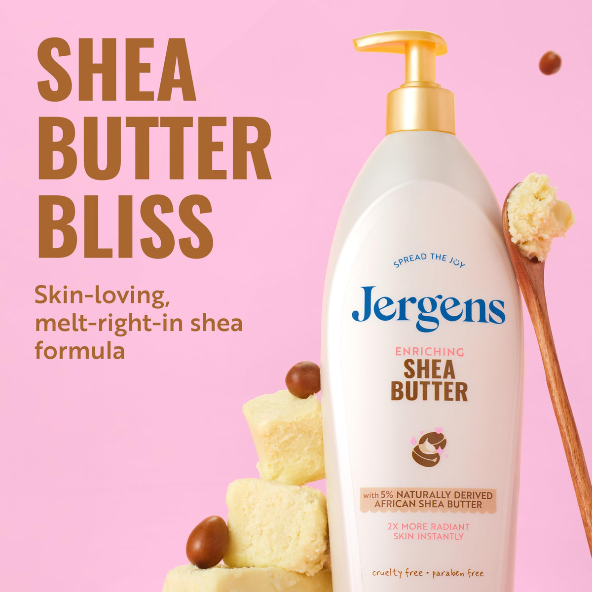 Jergens Shea Butter Deep Conditioning Moisturizer, 26.5 Ounces (Packaging May Vary)