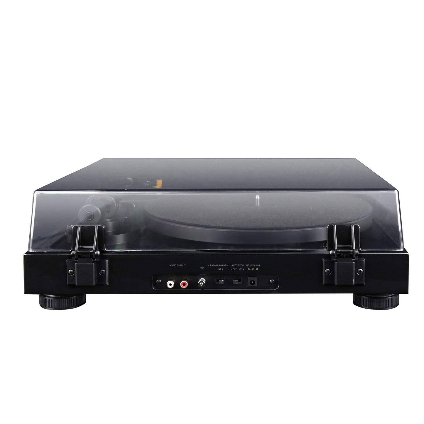 Fluance RT80 Classic High Fidelity Vinyl Turntable Record Player with Audio Technica AT91 Cartridge, Belt Drive, Built-in Preamp, Adjustable Counterweight, Solid Wood Plinth - Piano Black