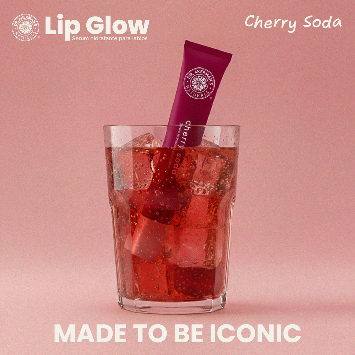 Lip Glow Serum 4 sabores Dr Akerman Ultra Hidratante Filler Progresivo No pegajoso