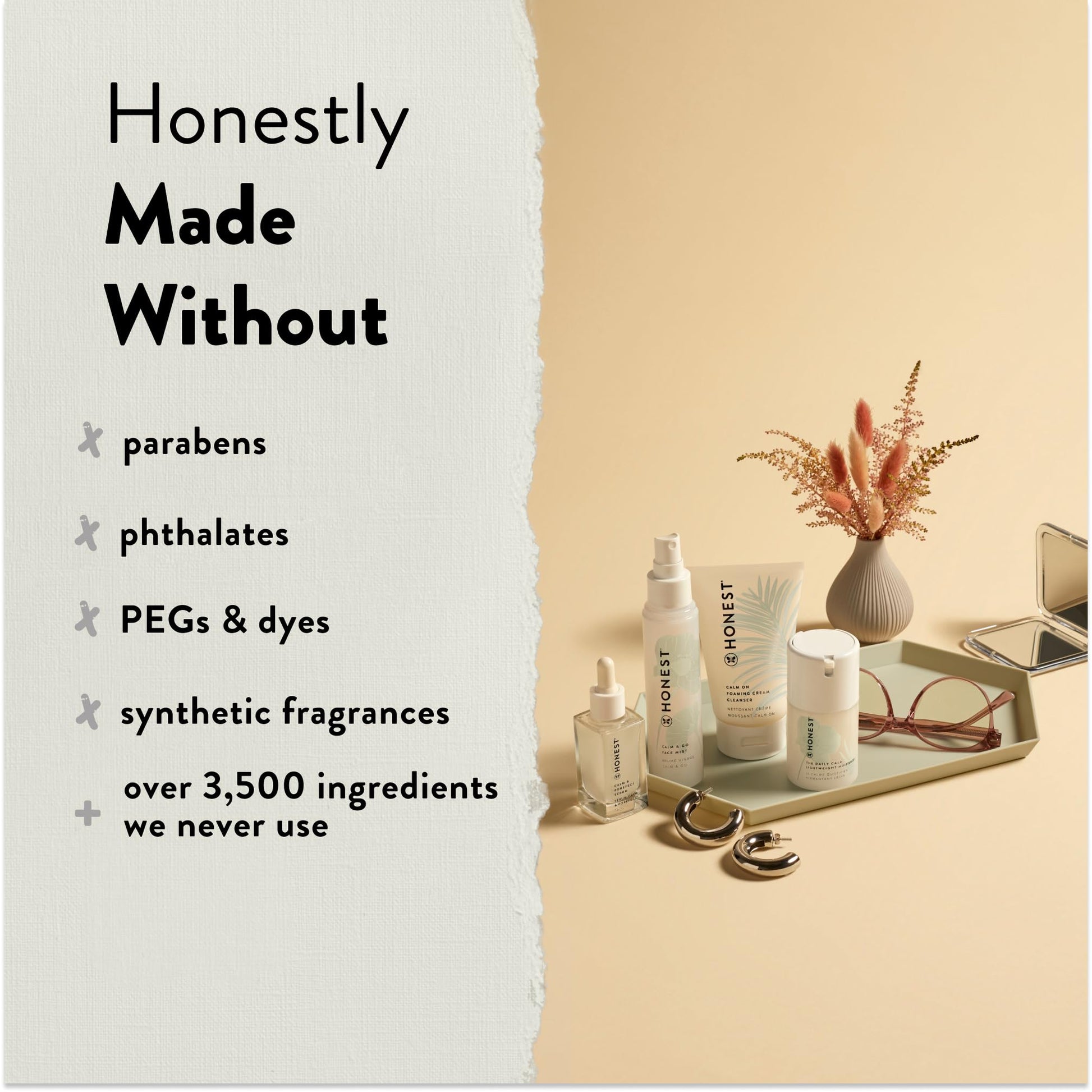 HONEST BEAUTY Honest Calm and Porefect Serum Women Serum 1 oz