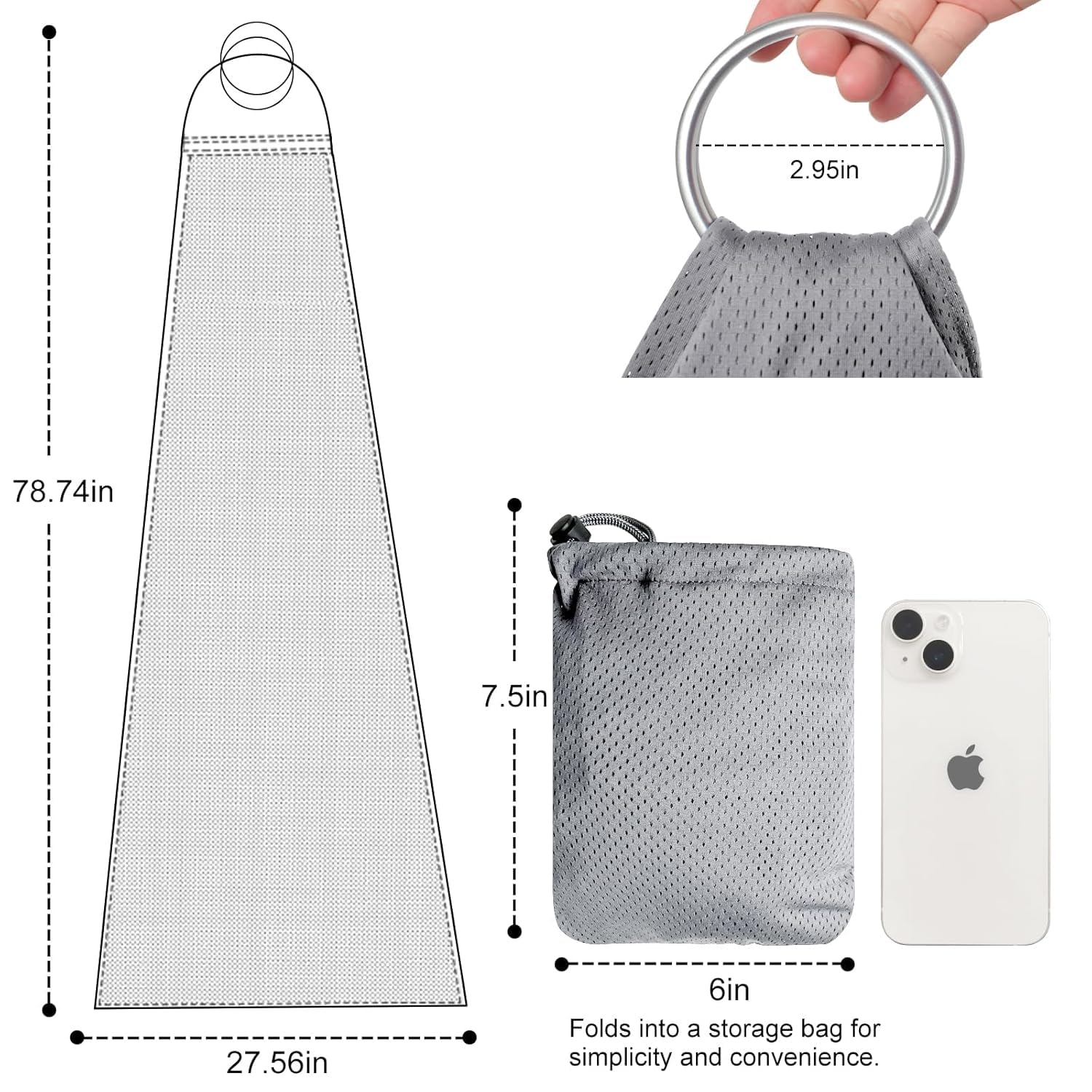 CUBY - Portabebés acuático de malla transpirable para bebé, portabebés ajustable, para recién nacidos, verano, piscina, playa (gris claro)
