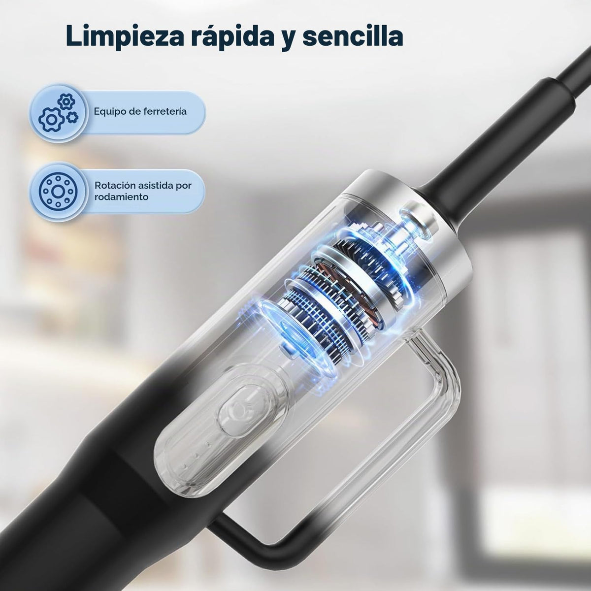 Keoshiga Limpiador de botellas eléctrico 5 en 1, compatible con Stanley, cepillo para botellas, limpiador de pajitas, multifunción, recargable, resistente al agua IPX6, diseño extra largo para Stanley