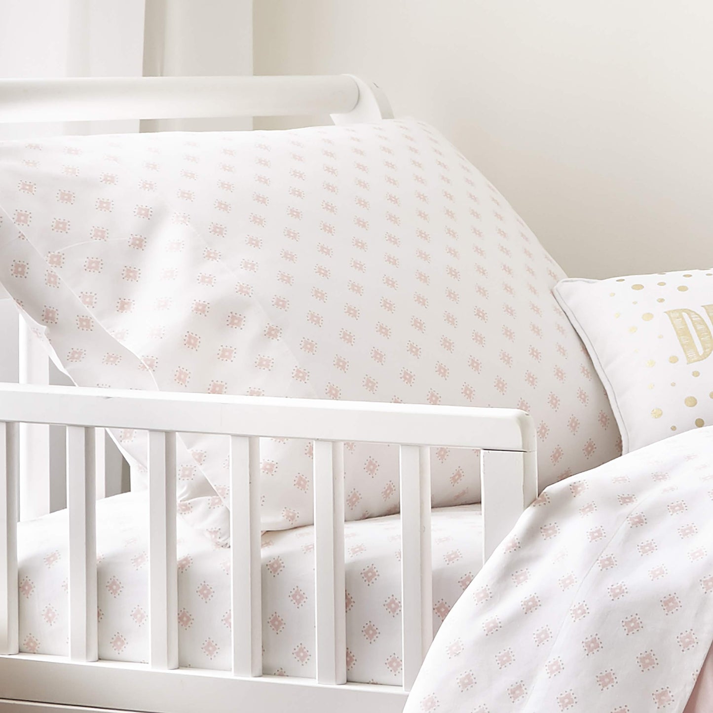 Levtex Home Baby Willow 5 Piece Toddler Bedding Set, Pink