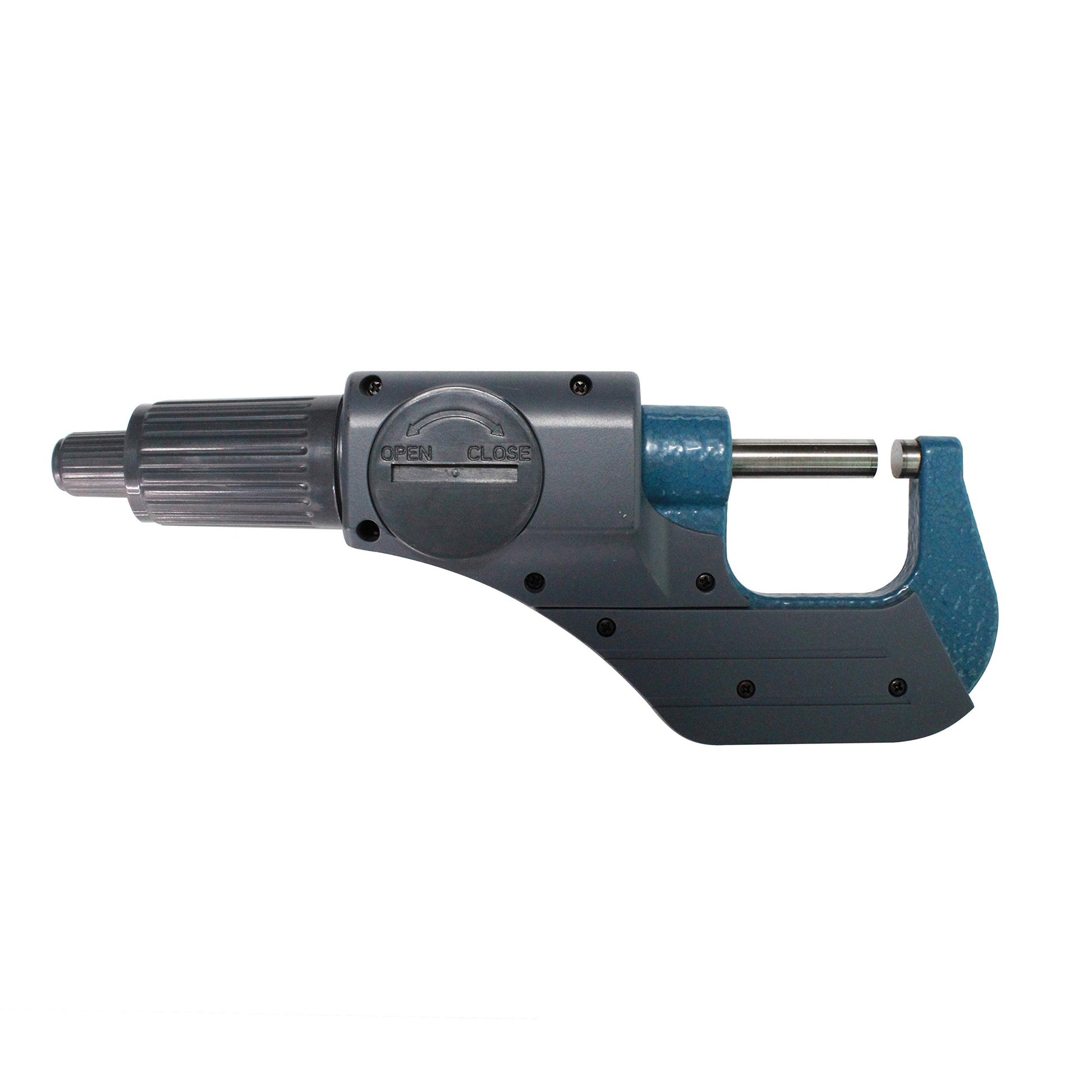 HFS(R) Micrómetro Digital para Medir Espesor con Caja Herramienta de Medición de Espesor Métrico/Pulgadas 0-25mm/0-1"