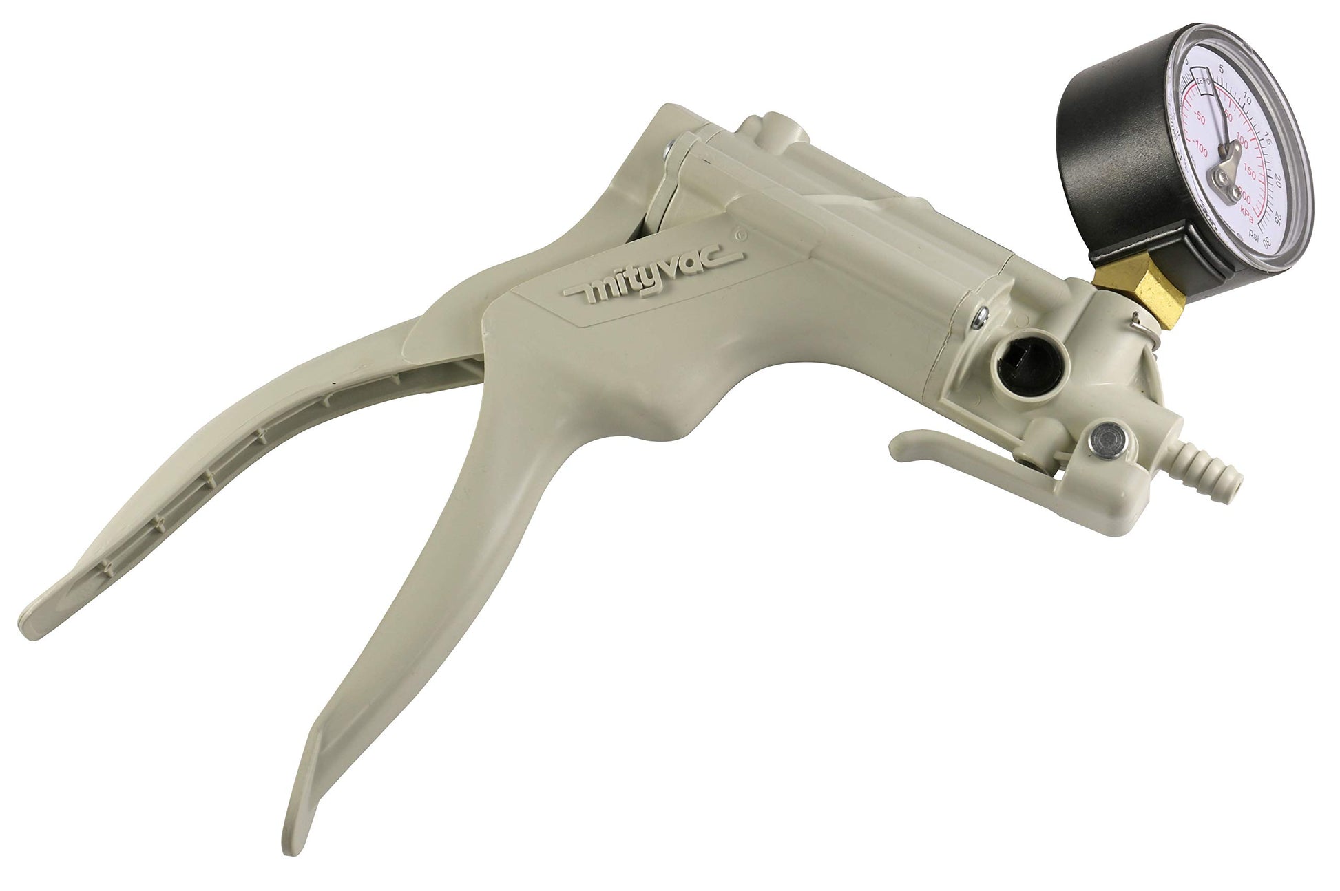 Mityvac MV8255 Selectline - Bomba de mano de doble aspiradora/freno de presión y embrague, PVC moldeado duradero, aplicación para una persona, diseño ergonómico, no corrosivo, resistente a los