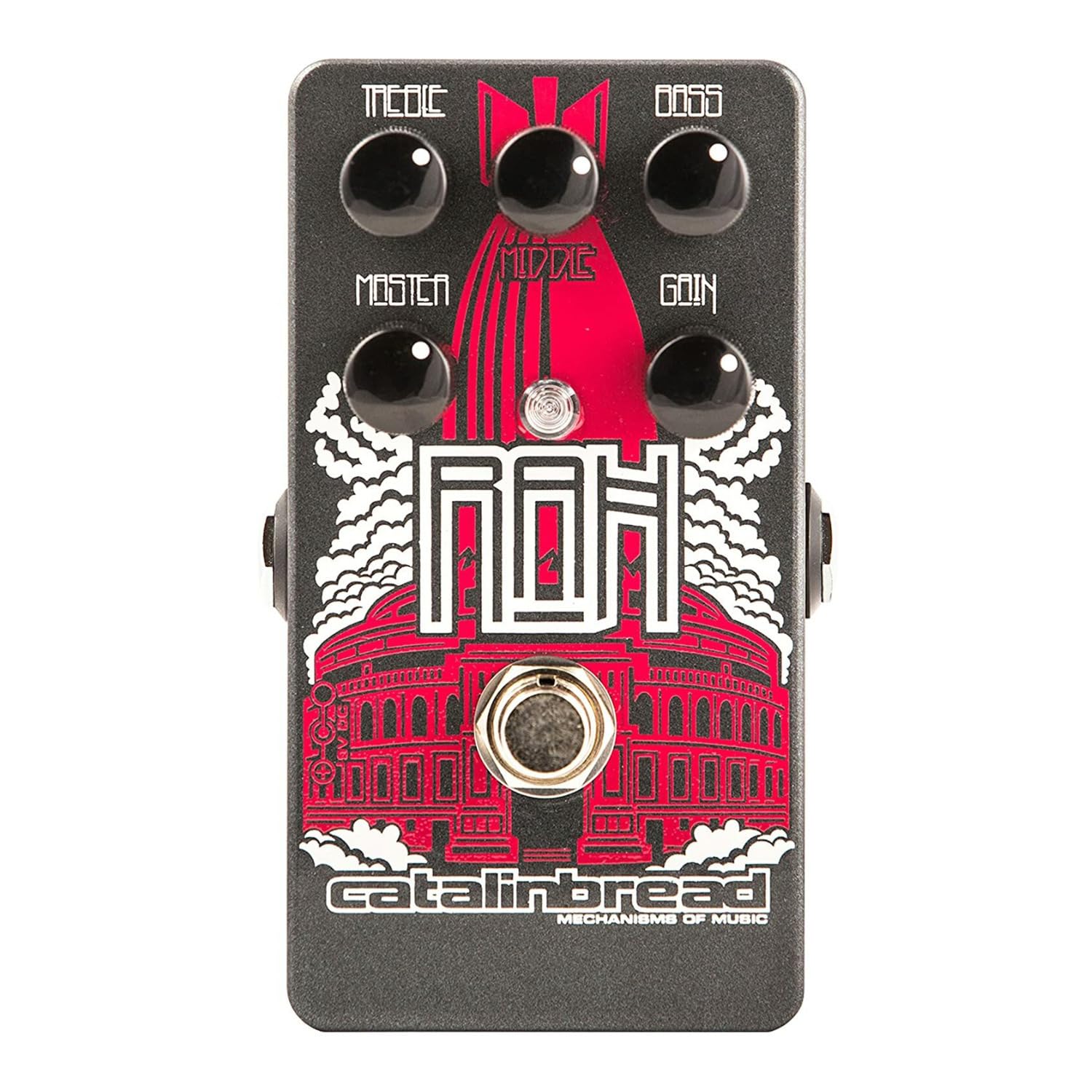 Catalinbread RAH Royal Albert Hall Overdrive Pedal de efectos para guitarra