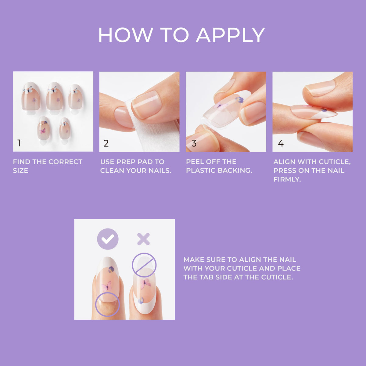 Uñas postizas sin pegamento KISS, diseño 'Adore You', rojo, tamaño corto, forma ovalada, incluye 30 uñas, almohadilla de preparación, hoja de instrucciones, 1 palito de manicura, 1 lima pequeña
