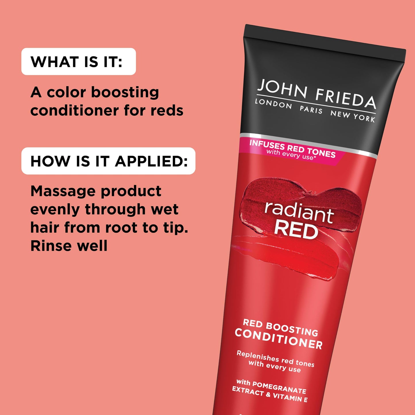 John Frieda John Frieda Radiant Red Red Boosting Conditioner