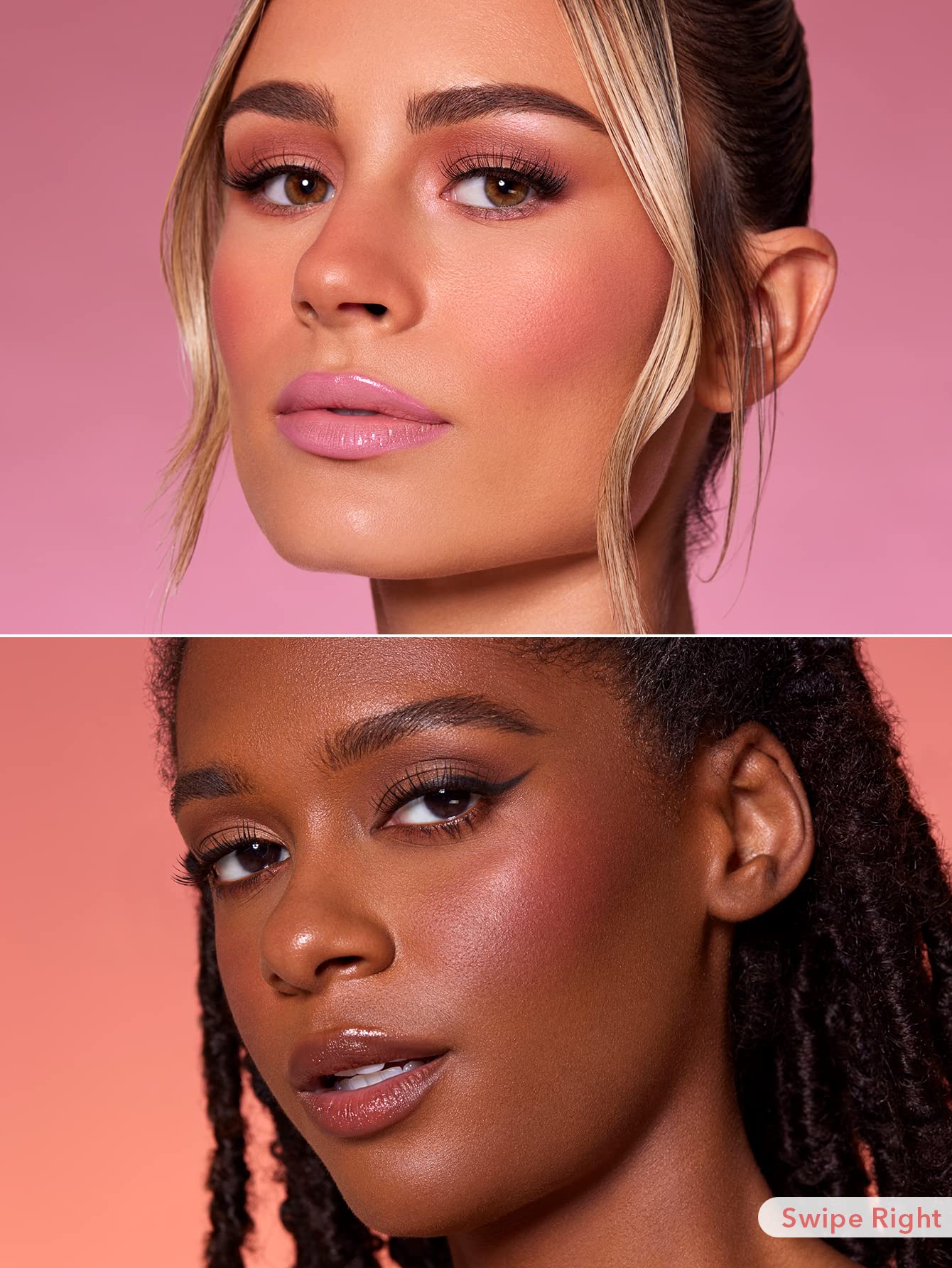 SHEGLAM Maquillaje con rubor líquido Color Bloom para mejillas con acabado mate - Desliza hacia la derecha