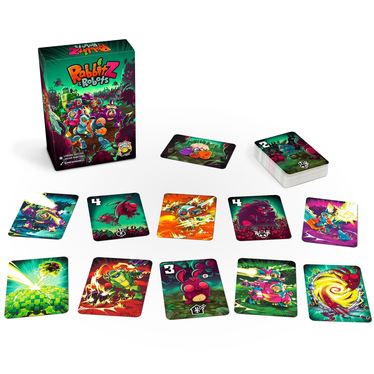 Juego Rocket Lemon Rabbitz & Robots