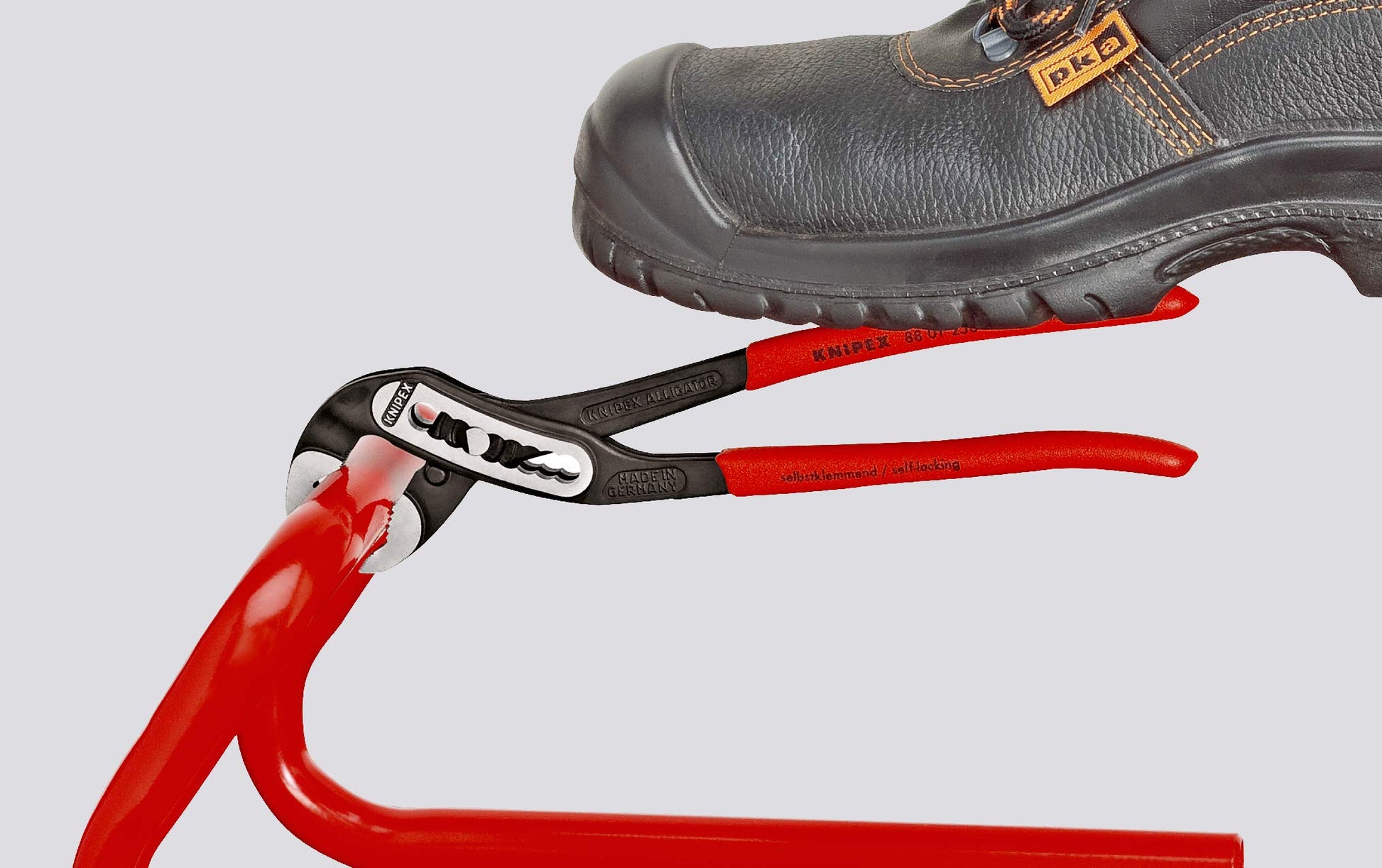 KNIPEX 88 01 180 Alligator® Pinzas de extensión acabado pavonado 180 mm