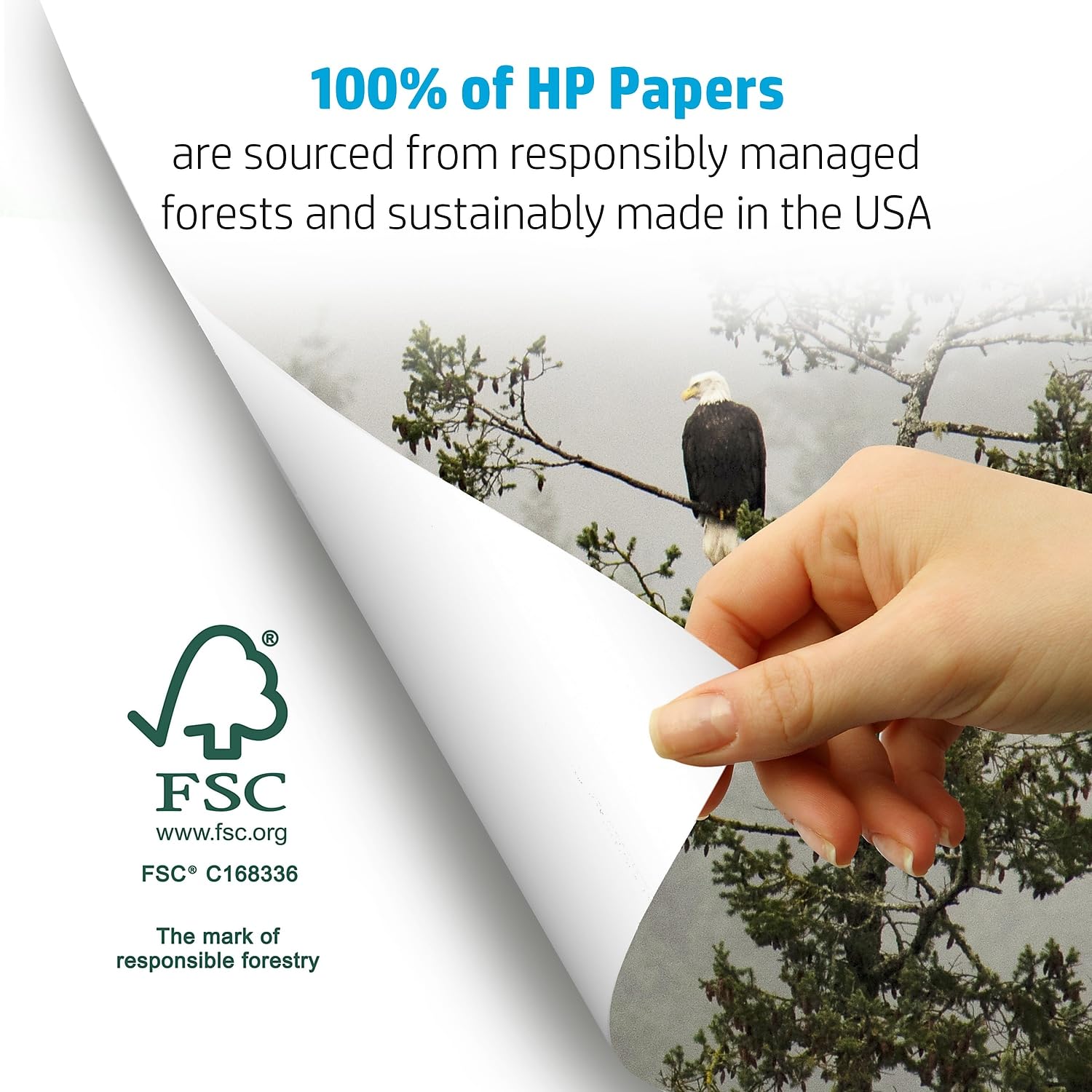 HP LaserJet Paper, 98 Brightness, 8.5 x 11 Inches, 500 Sheets (11240-0)