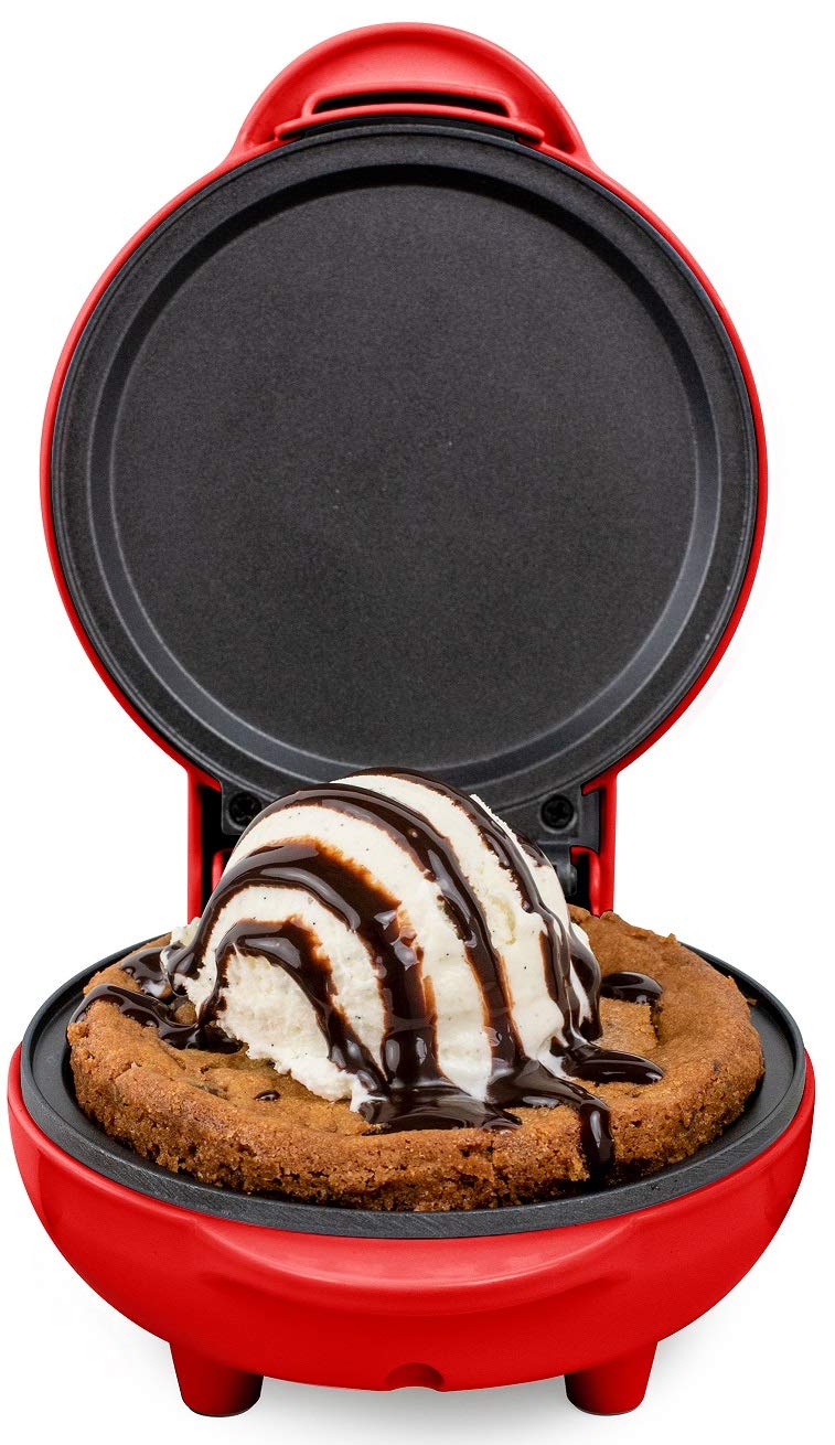 Mini Parrilla Nostalgia 5 Pulgadas Antiadherente para Cocinas Pequeñas