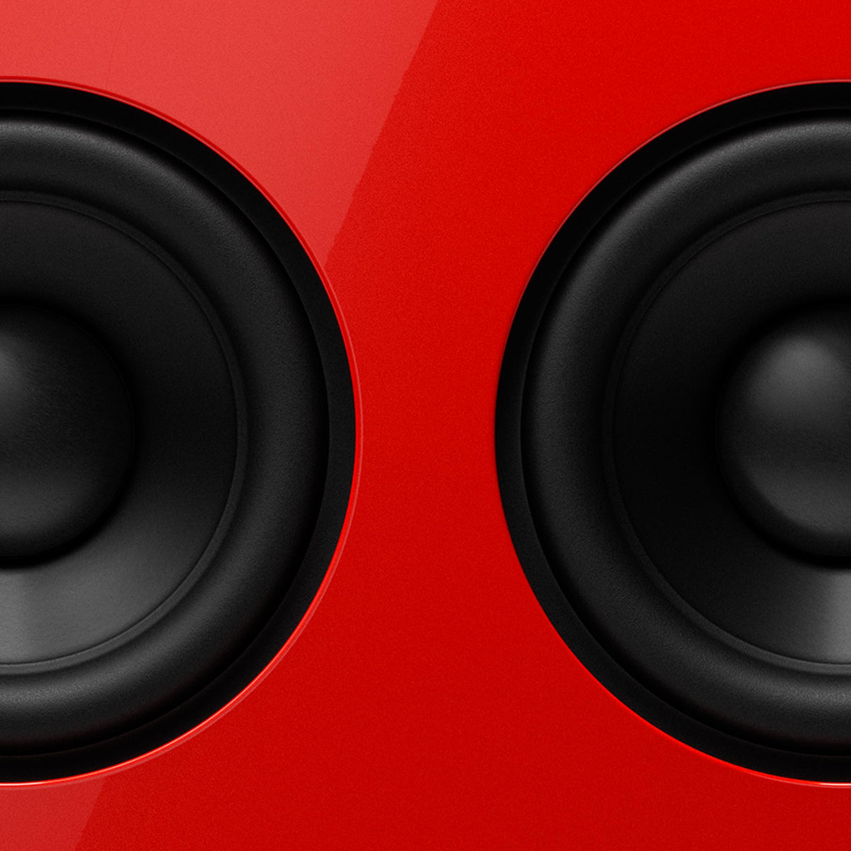Altavoz Estéreo Inalámbrico Bluetooth Teenage Engineering Rojo con Radio FM y Batería Recargable de Larga Duración