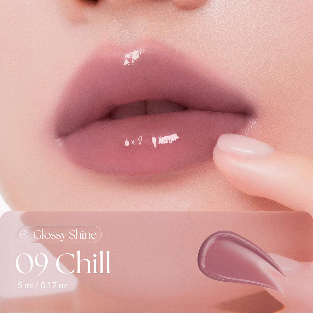 Labial Icy Glow 09 Chill 5ml Rosa