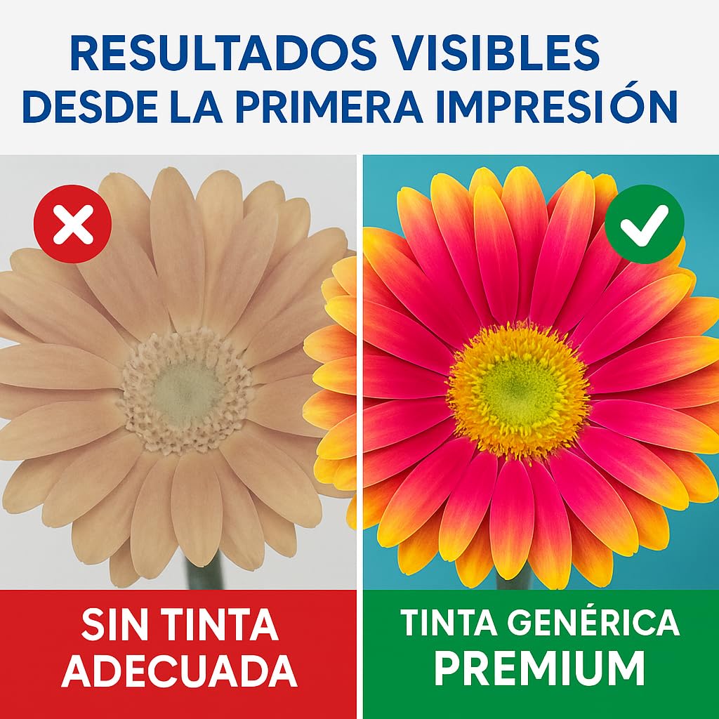 LizzVicc Pack Botellas de Tinta Genérica Compatible con Brother BT-6001 Negro 115 ml y BT-5001 –, Cian, Magenta y Amarillo 45 ml – para Impresoras Brother DCP-T Series