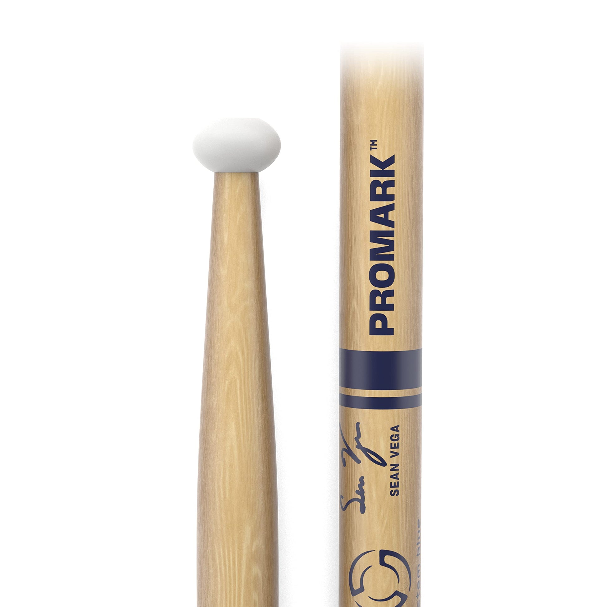 ProMark | Drum Sticks - Sean Vega TS8 System Blue TenorDrumsticks - Drum Sticks Set - Nylon Tip - Hickory Drumsticks - Consistent Weight and Pitch - 1 Pair