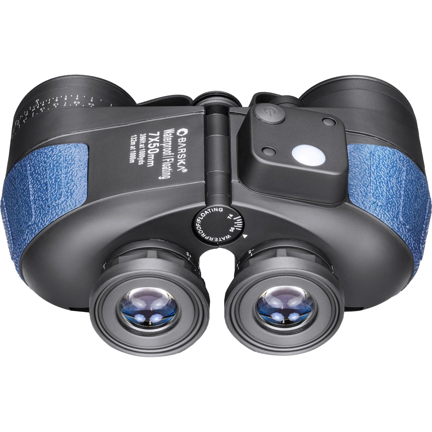 Barska AB10798 Deep Sea 7x50 Waterproof Floating Binocular with Internal Rangefinder & Compass