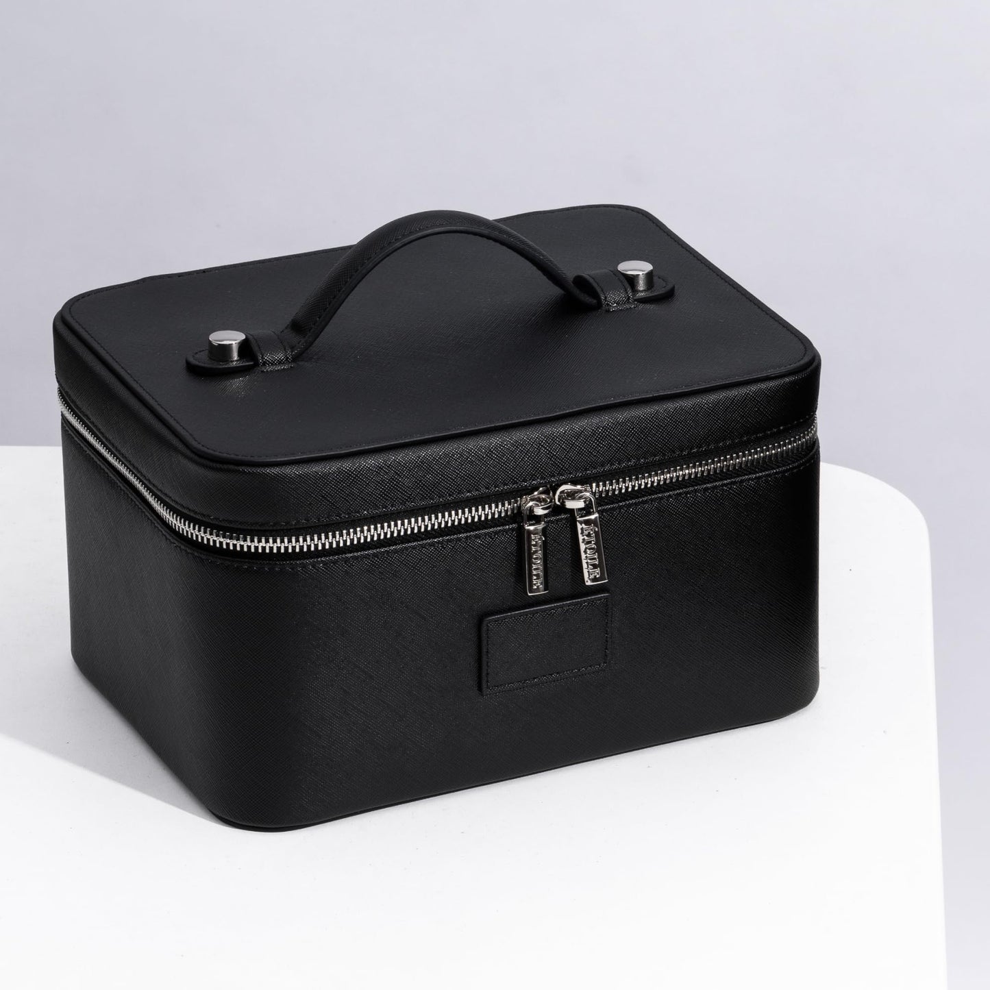 ETOILE - Estuche de cambiador, Negro -, Estuche de cambiador con cierre con práctico asa de transporte