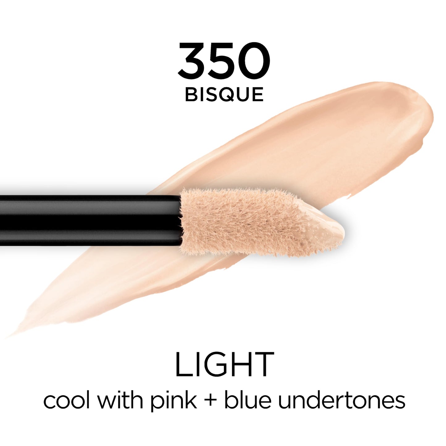 L'oreal Paris Cosmetics Infallible Corrector de uso completo, impermeable, cobertura completa, vainilla, 0.33 onzas líquidas, Bisqué Beige, 0.33 Fluid Ounce