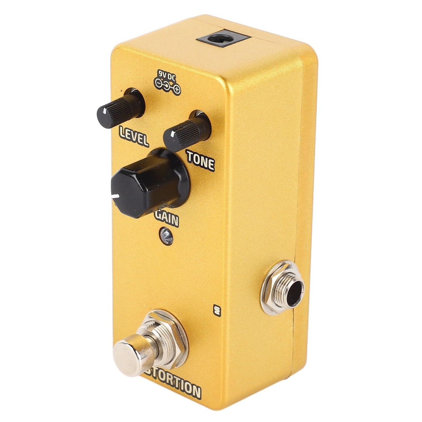 Pedal de Efectos de Guitarra Eléctrica Distorsión de Bloque único Pedal de Guitarra Mini Amplificador de Modulación Pedal de Simulación para Diferentes Escenarios de Juego