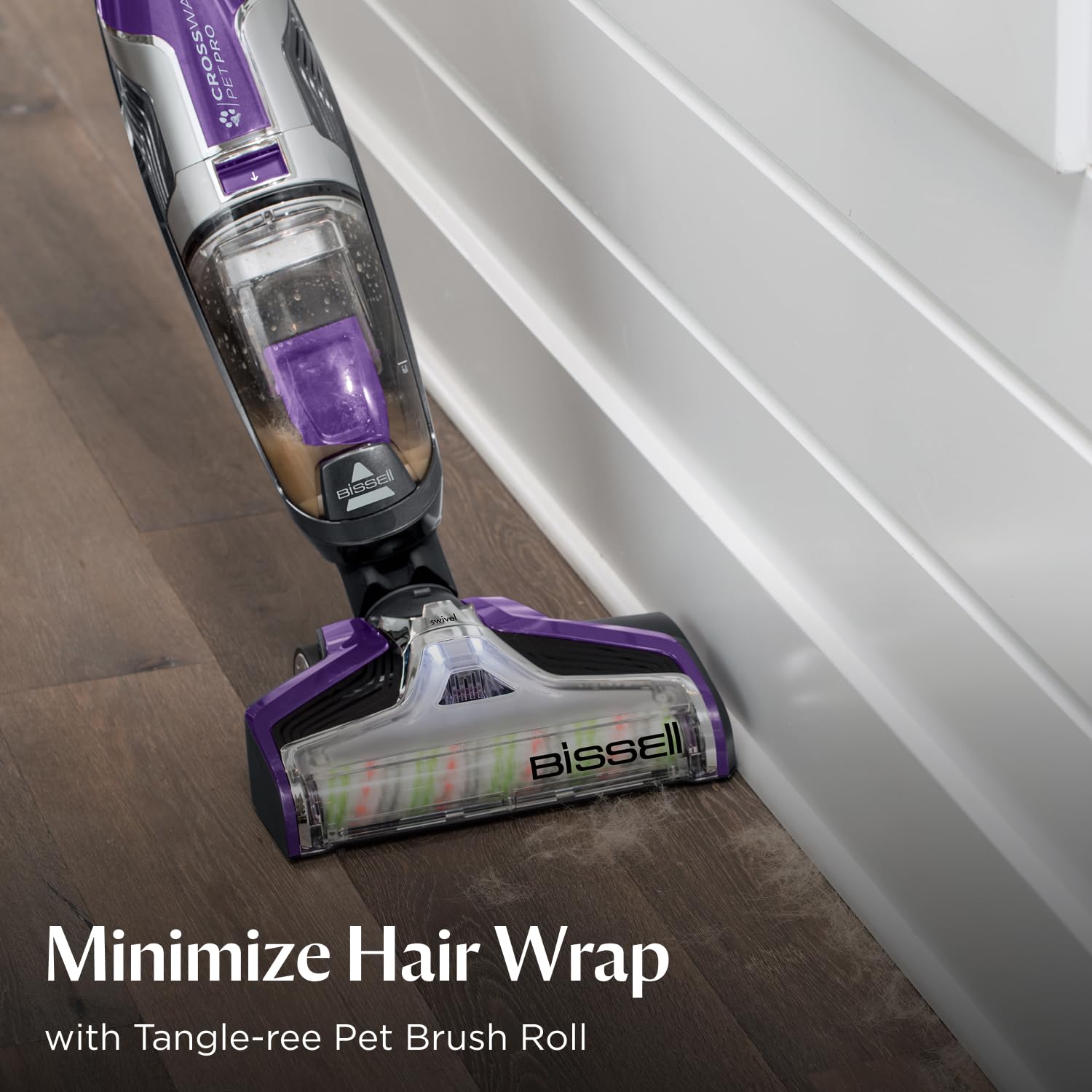 Bissell - Aspiradora y mopa todo en uno Crosswave Pet Pro para suelos duros y alfombras, 2306A