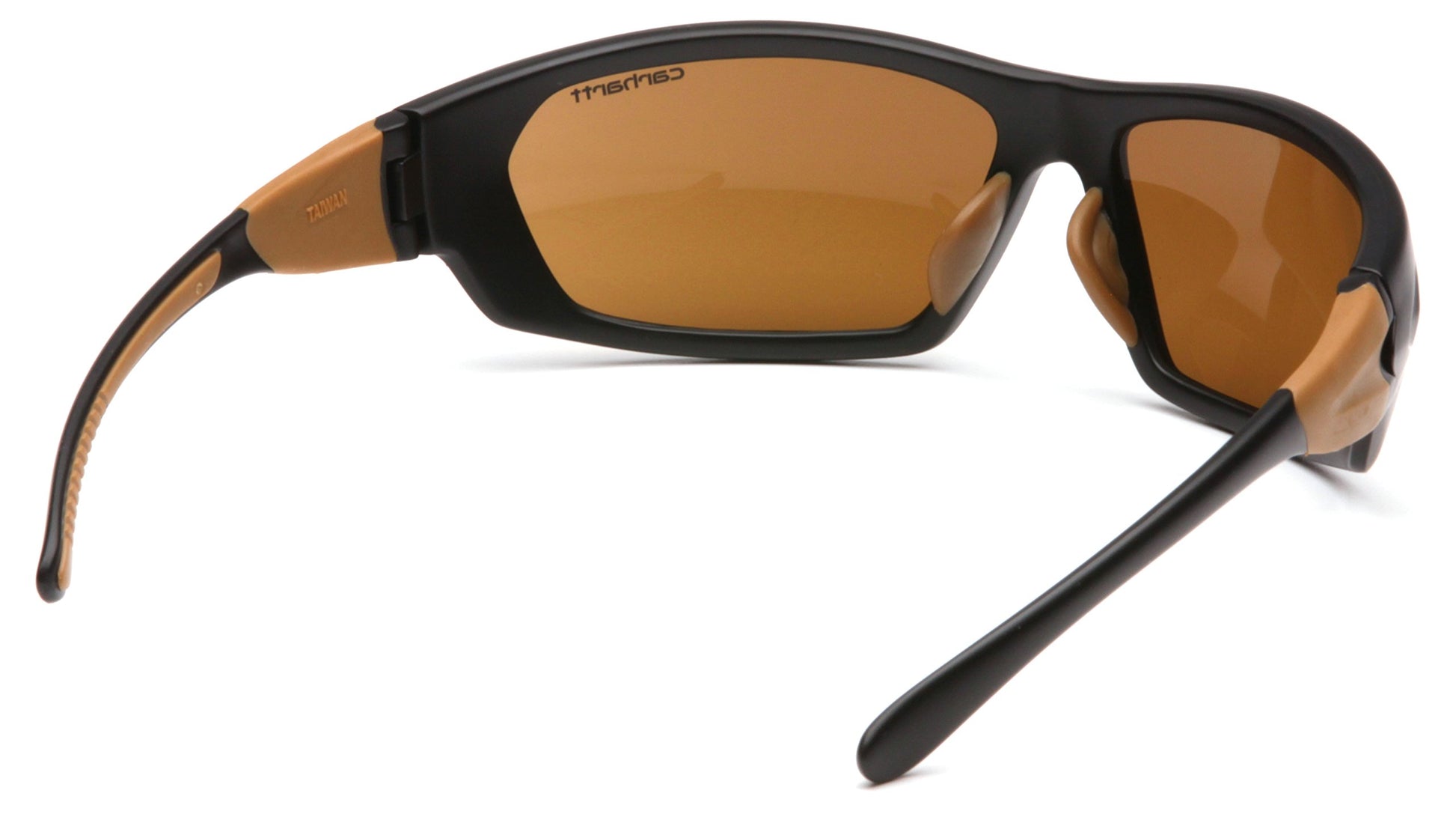 Carhartt - Gafas de sol de seguridad Carbondale con lentes de bronce arenisca