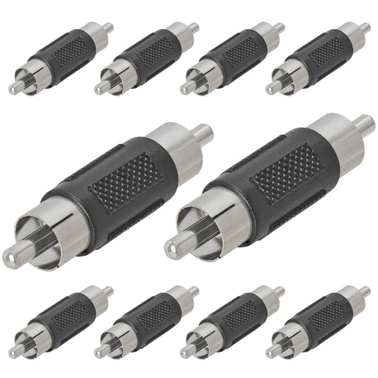 Adaptador RCA Cmple Macho a Macho Audio y Vídeo