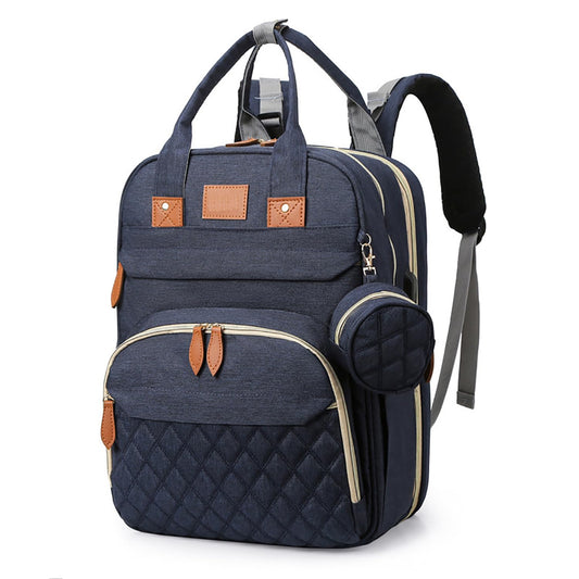 Mochila para Pañales Bosi Bozi Eco Ouverture Gris Impermeable y Resistente para Mamá