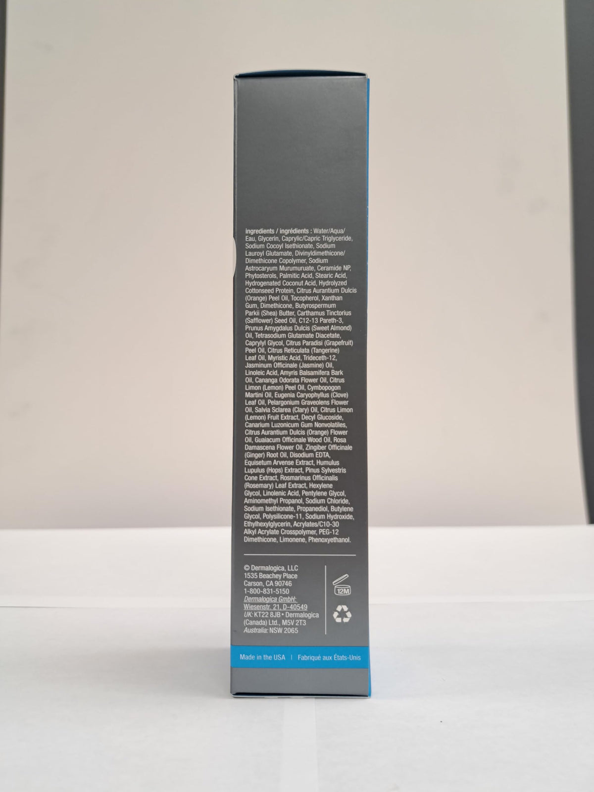 Dermalogica Intensive Moisture Cleanser for Unisex 5.1 oz Cleanser