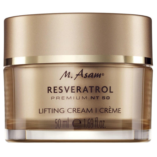 Camide M. Asam, Reservatrol Premium NT50 Lifting Face Cream, For Smooth, Visibly Lifted and Youthful Skin - 1.69 Ounce (50 ML)