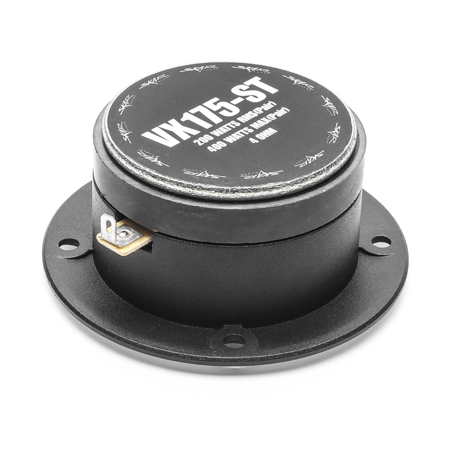 Skar Audio VX175-ST 1.75-Inch 400 Watt High Compression Aluminum Bullet Super Tweeters, Pair