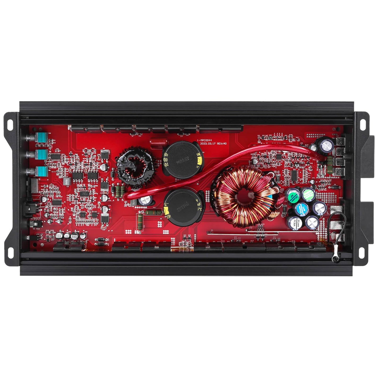 Amplificador Monoblock Skar Audio RP-1200.1D Negro con Mando a Distancia para Subwoofer 1200 W