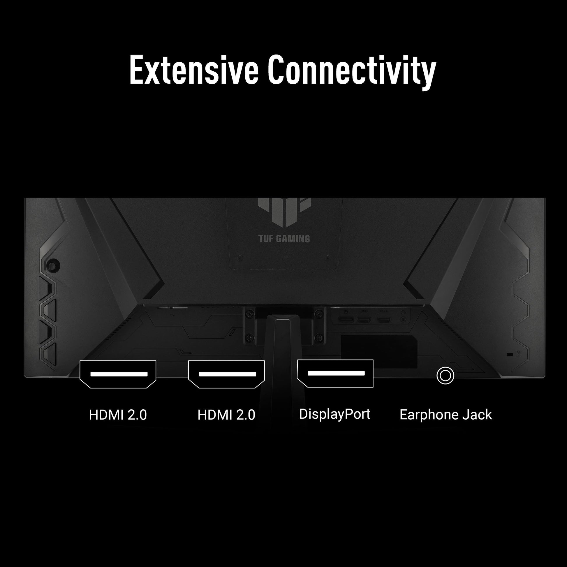 ASUS TUF Gaming Monitor 27" 1080P Series 5 (VG279Q5A) Panel Fast-IPS Full HD, 200 Hz, 0,3 ms, Compatible con G-Sync®, AMD FreeSync™ Premium, ELMB Sync, 99% sRGB, DisplayWidget Center, IA para Juegos.