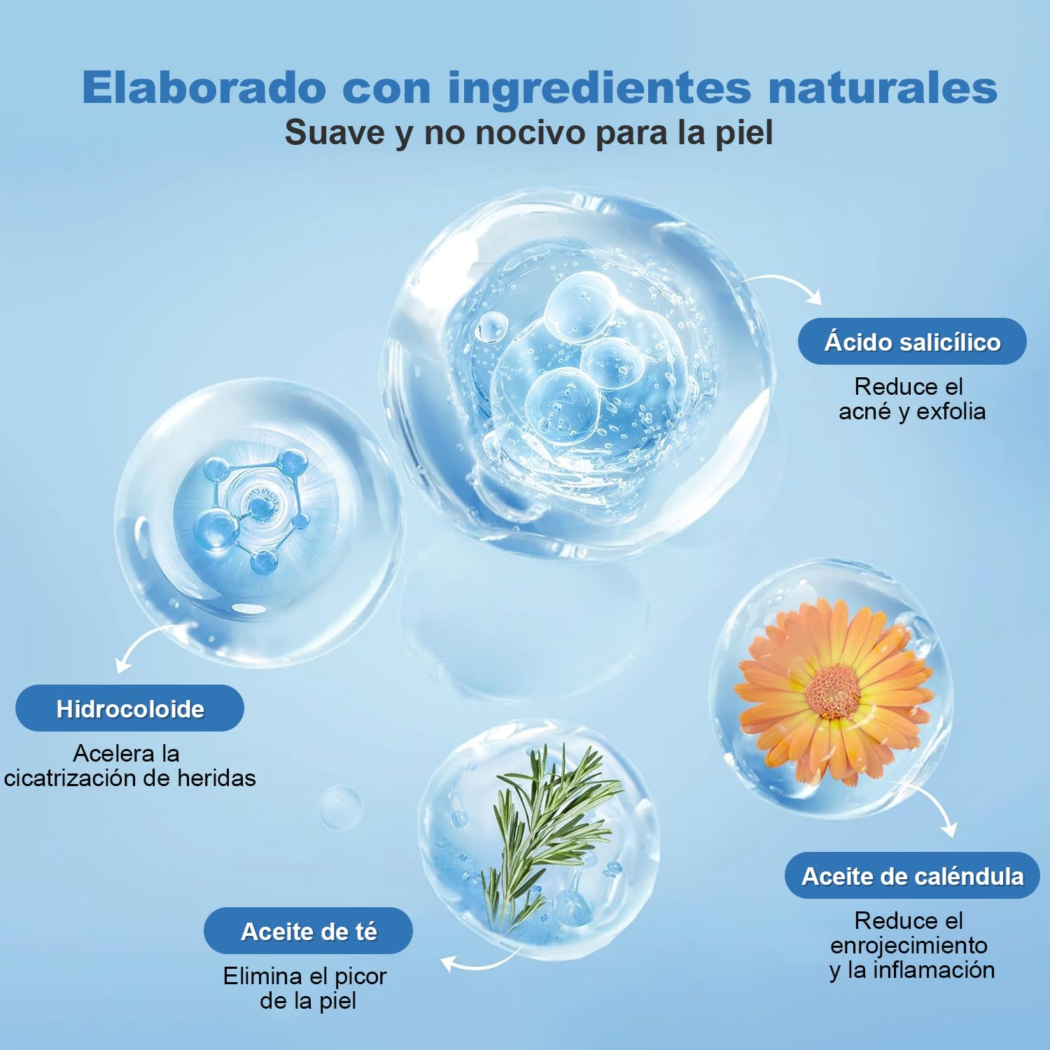 Parches para Acne,Pimple Patch,200 Almohadillas Hidrocoloides para Espinillas, Parches para Espinillas, Pimple Reduce Enrojecimiento,Forma de Estrella, Pueden Absorber la Secreción (Rojo)