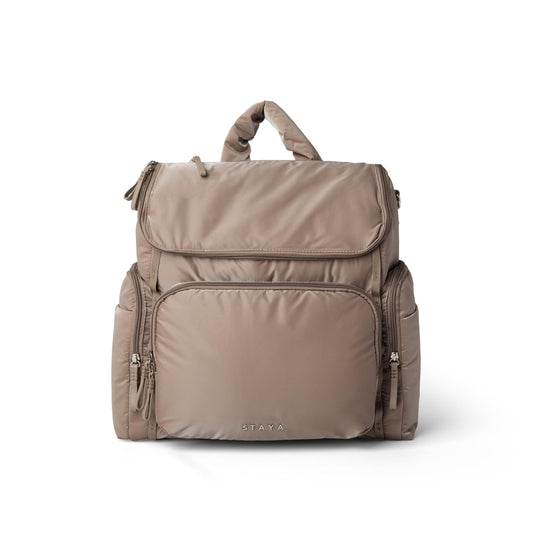 Mochila de Pañales Staya Grande para Bebé en Negro para Niños y Niñas