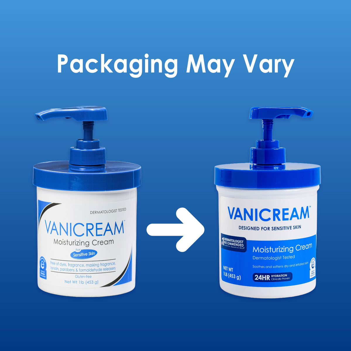 Vanicream Moisturizing Cream with Pump, 16 Ounce
