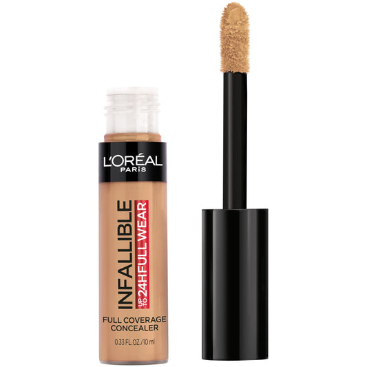 L’Oréal Paris - Corrector infalible de uso completo L'Oreal Paris Cosmetics, caramelo, 0.33 onzas líquidas