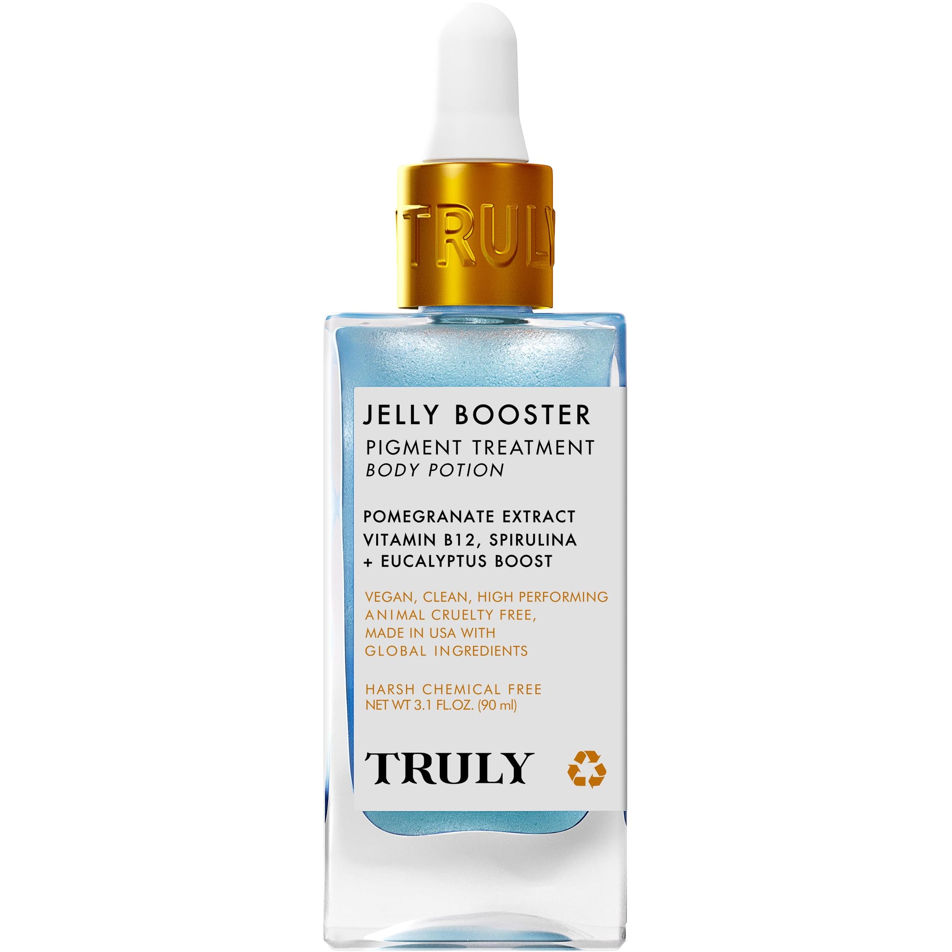 Truly- Tratamiento corporal con poción para cicatrices, tratamiento de pigmentos Beauty Jelly Booster, de rápida absorción para cicatrices de acné en el rostro