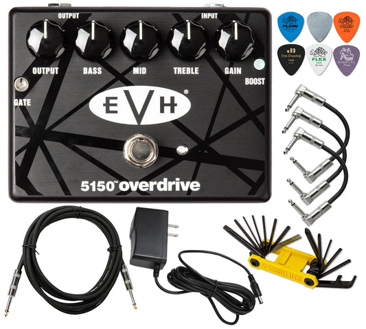 Pedal de Efectos de Guitarra Eléctrica MXR EVH5150 con Interruptor de Refuerzo y Puerta de Ruido