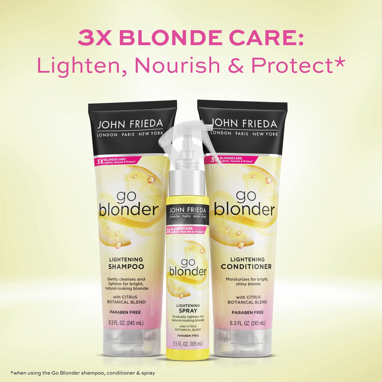 Spray Aclarante John Frieda Sheer Blonde Go Blonder