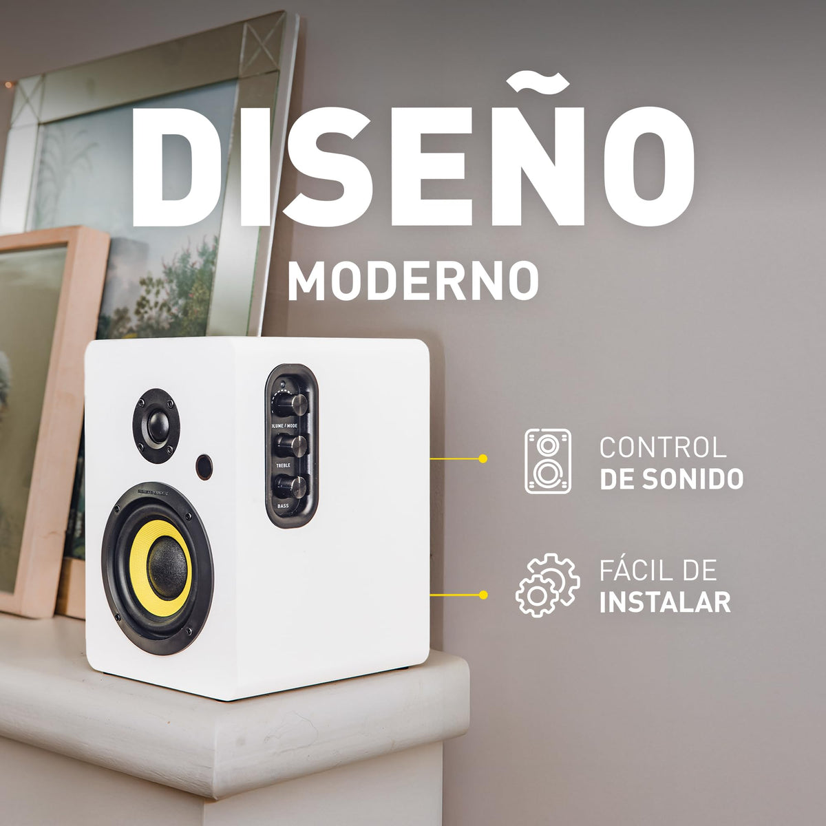Bocina Thonet & Vander Vertrag Cine Negro Sonido Envolvente para TV