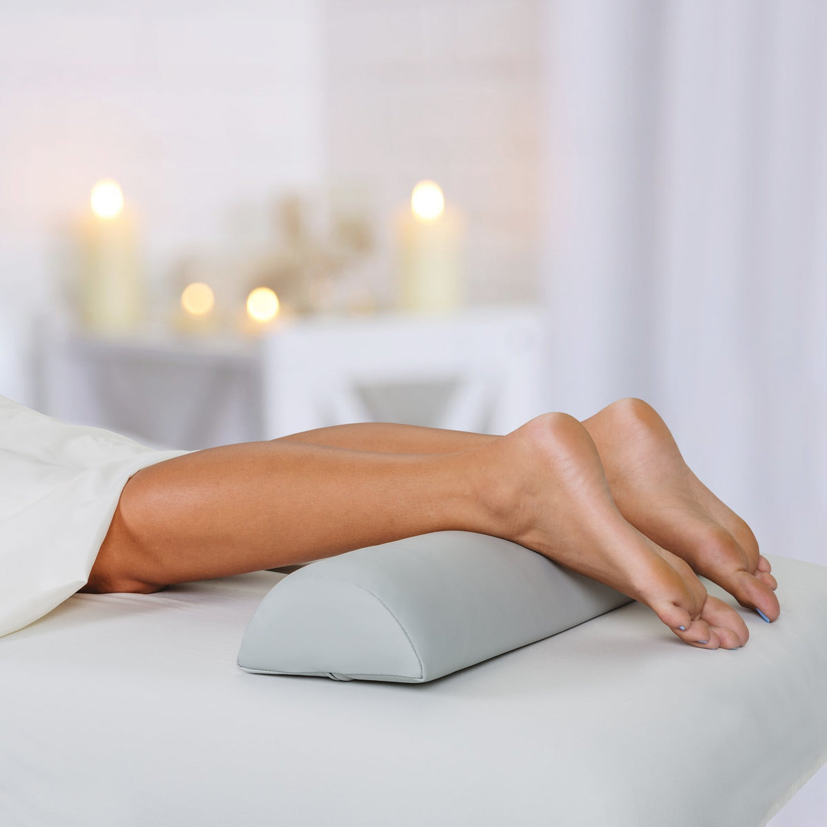 Almohada Medio Círculo Earthlite Variable Profesional para Alivio de Dolor de Espalda