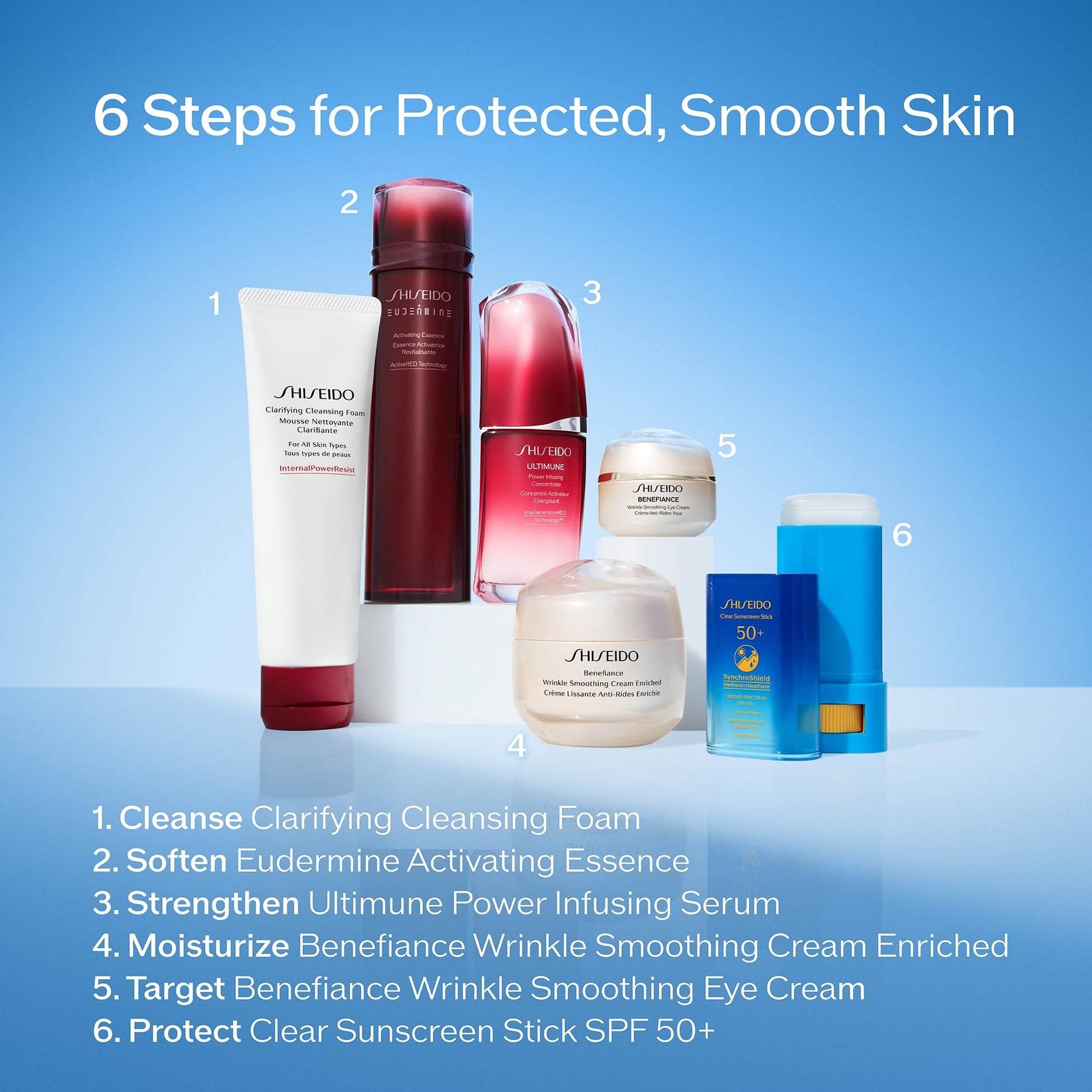 Clear Sunscreen Stick SPF 50 Plus by Shiseido for Unisex - 0.7 oz Sunscreen
