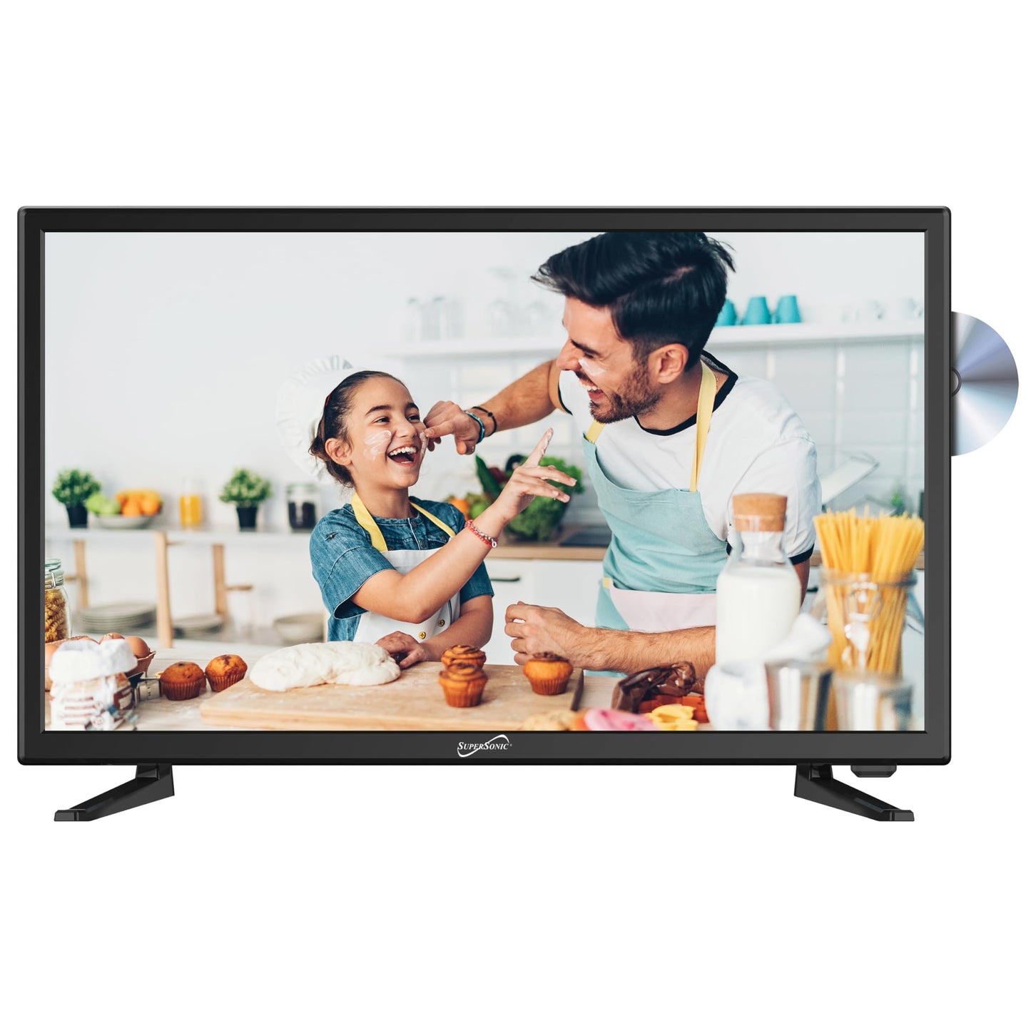 Televisor Supersonic Full HD Negro 61 cm (24")