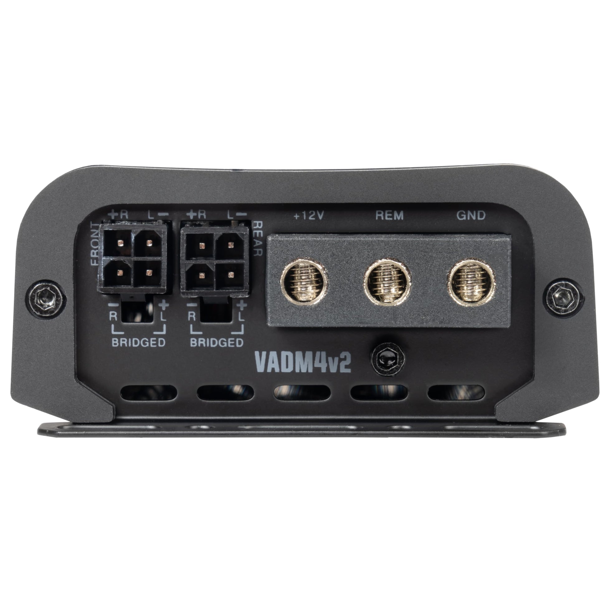 Amplificador Micro de 4 Canales NVX VADM4 400W RMS Clase D para Automóvil/Marino/Deportes Motorizados