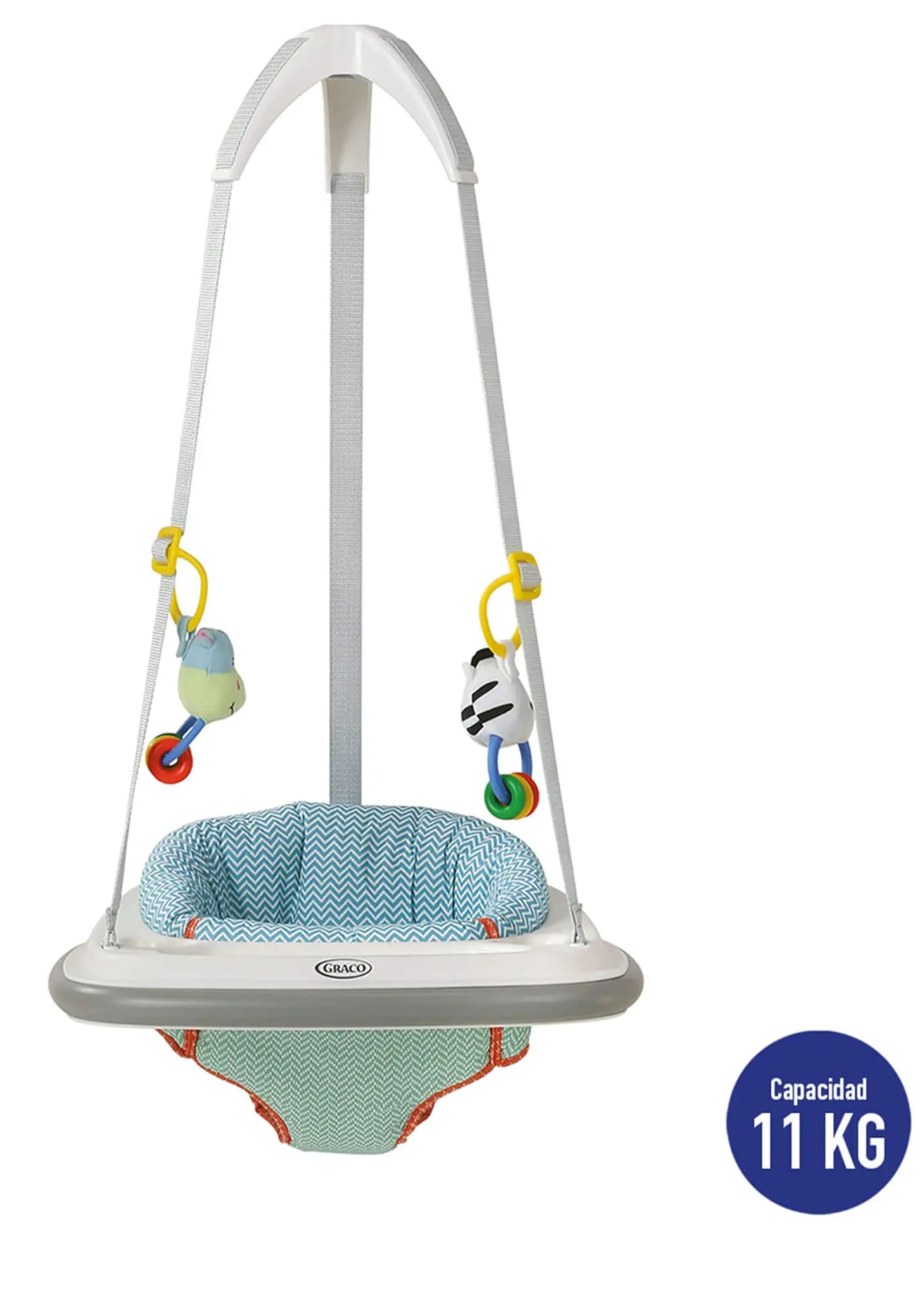 Graco Jumper, Brincador N, Blanco (caravan), 2.5-11 Kg
