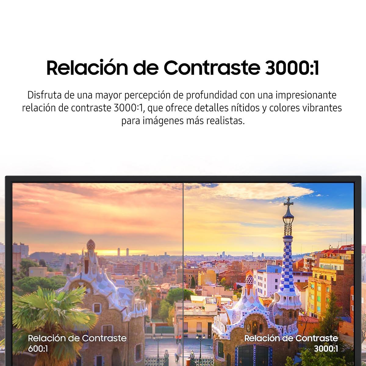 Samsung Essential LS24F330EALXZX Monitor 24" FHD 100Hz, Panel IPS, Modo Juego, proteccionn Visual, resolucion FHD, Tiempo de Respuesta 5 (GTG), Brillo 200 CD/m