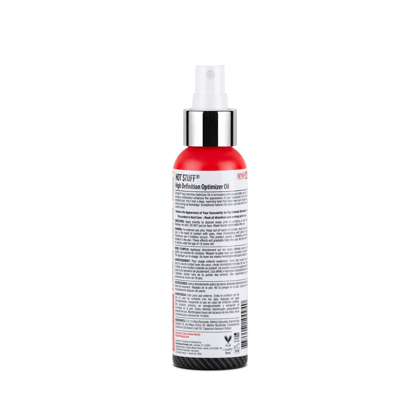 Aceite de Poses Pro Tan Hot Stuff Maximum Vascularity High Definition Optimizer 113 ml por Original Muscle Up