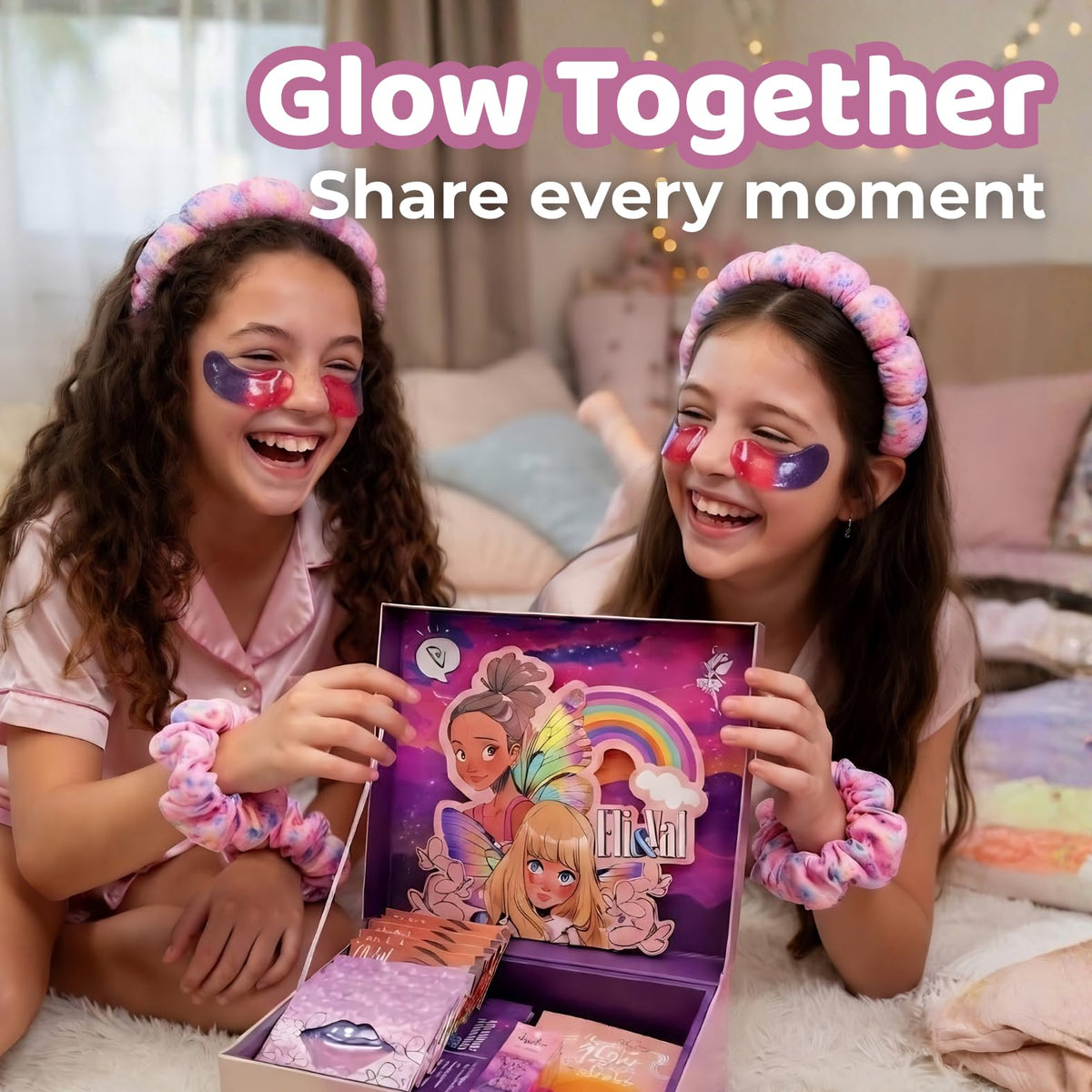 Caja de Regalo para Preadolescentes – Canasta de Regalos para Adolescentes – Kit de Spa para Niñas Adolescentes con Esenciales de Cuidado de la Piel y Autocuidado – Regalo de Cumpleaños o de